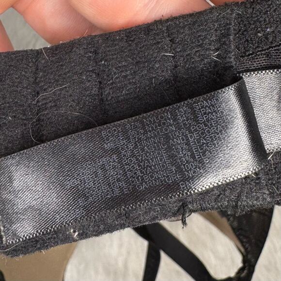 NATORI / black Geo Icon Sweetheart Contour bra / 36DD - Picture 5 of 7